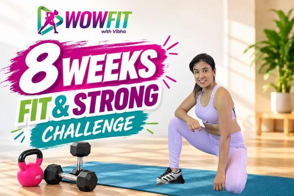 8 Weeks Fit & Strong Challenge cover