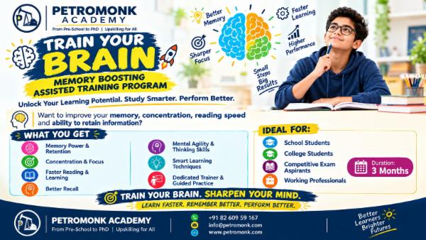 Train Your Brain – Memory Boosting Assisted Training Program (Learn Faster. Remember Better. Perform Better) cover