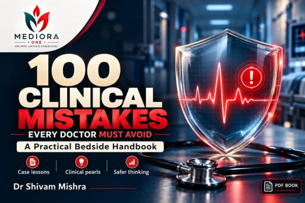 100 CLINICAL MISTAKES : A Practical Bedside Handbook for Doctors, Interns, Residents & Medical Students