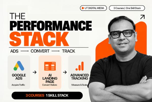 The Performance Stack [Google Ads + Advanced Tracking & AI Landing Pages] cover