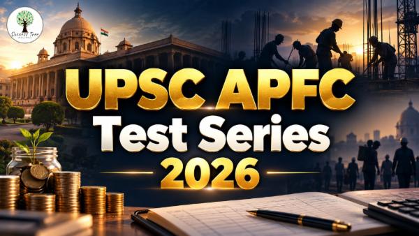 UPSC APFC TEST SERIES 2026 cover