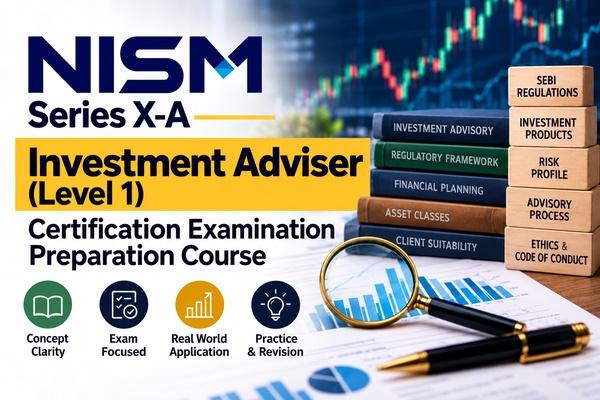 NISM-Series-X-A: Investment Adviser (Level 1) Certification Examination cover