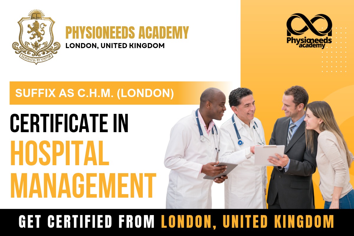 Certificate in Hospital Management cover