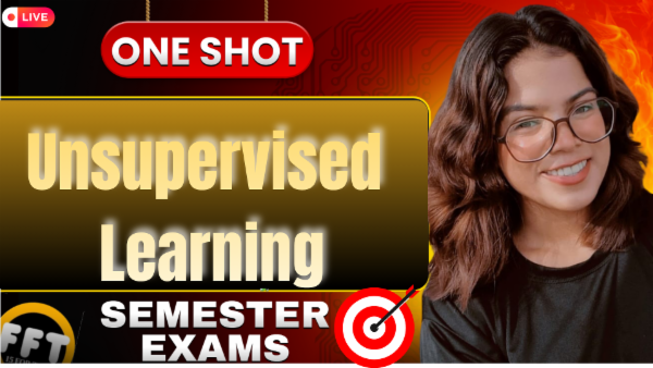 Unsupervised Learning🌸Midsem (Oneshot + Paid Notes) cover