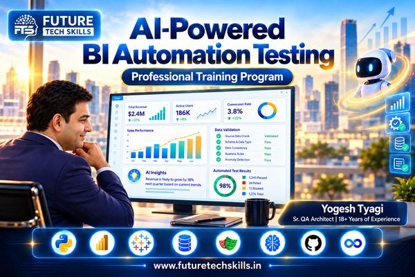 AI-Powered BI Automation Testing cover