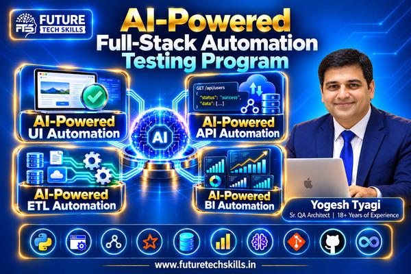 AI-Powered Full-Stack Automation Testing Program cover
