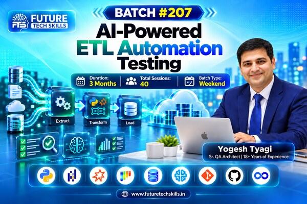 Batch#207 - AI-Powered ETL Automation Testing cover