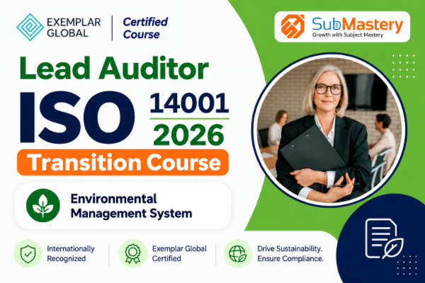 ISO 14001:2026 LEAD AUDITOR TRANSITION TRAINING COURSE cover