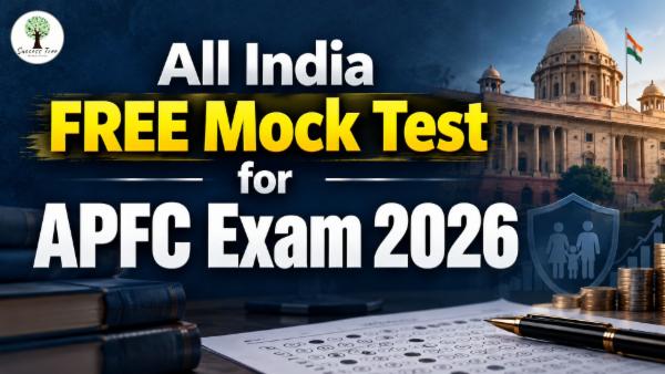 All India Free Mock Test for APFC EXAM 2026 cover