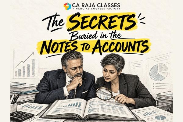 The Secrets Buried in the Notes to Accounts - A Financial Business Novel cover
