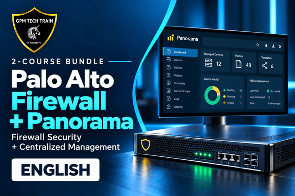 Palo Alto Firewall + Panorama - English cover