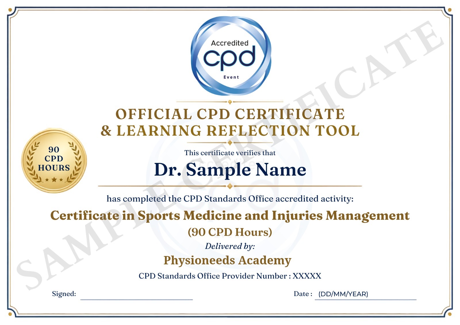 Certificate gallery image 4 — replace with approved C.S.M.I.M. asset