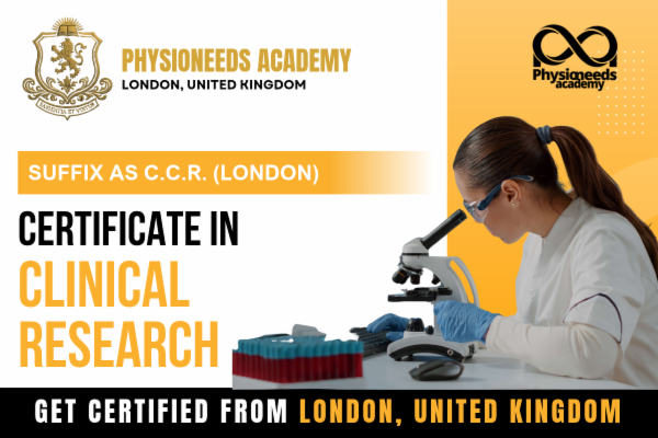 Certificate in Clinical Research cover
