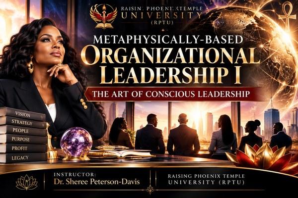 Metaphysically-Based Organizational Leadership I: The Art of Conscious Leadership cover