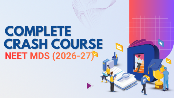 Crash Course NEET MDS(2026-27) cover