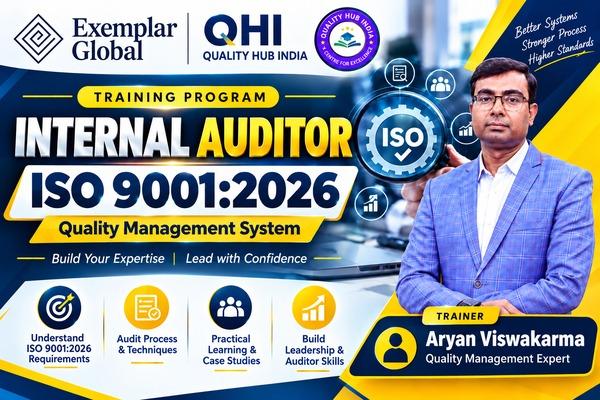 Internal Auditor - ISO9001:2026 (English) cover
