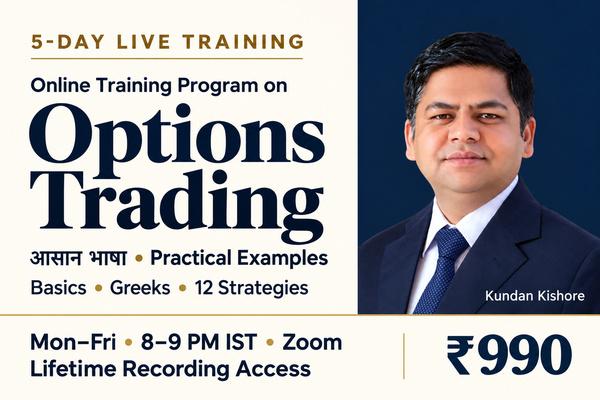 Live Training Program on Options Trading (हिंदी में) cover
