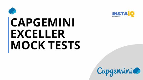 CAPGEMINI MOCK TEST