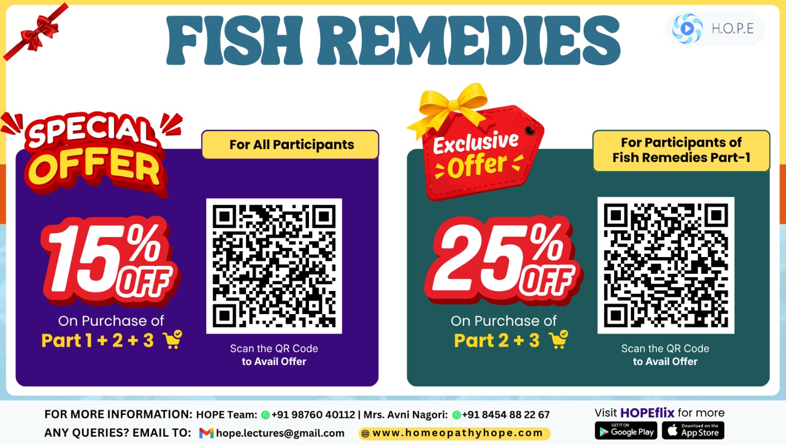 FISH REMEDIES PART 2 & 3 cover