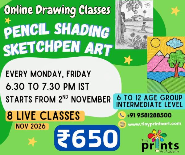 6 to 12 Age Group Monday - Friday November 2026 Batch cover