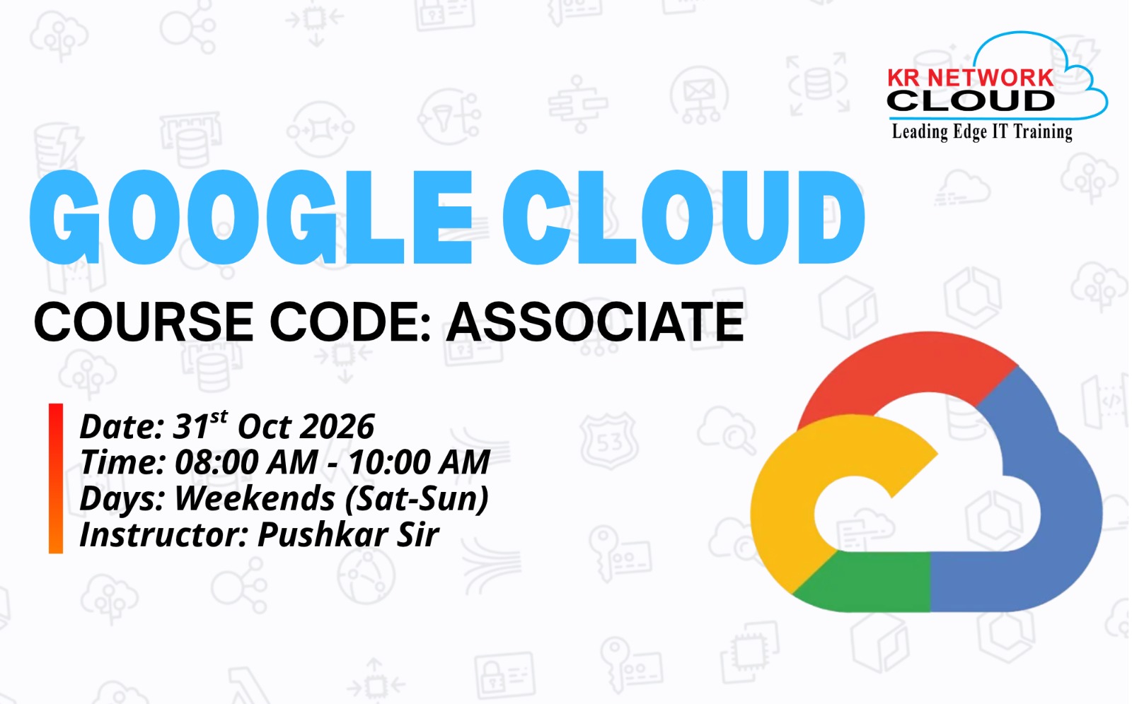 Google-Cloud-Weekends-08:00AM-10:00AM-31st-OCT-2026 cover