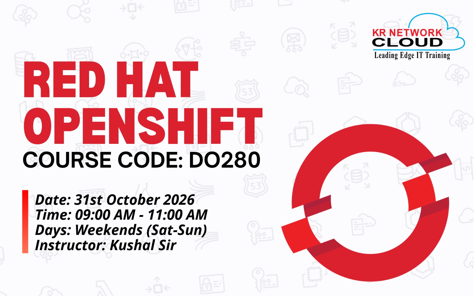 Openshift-Training-DO-280-09:00AM-11:00AM-31st-OCT-2026 cover