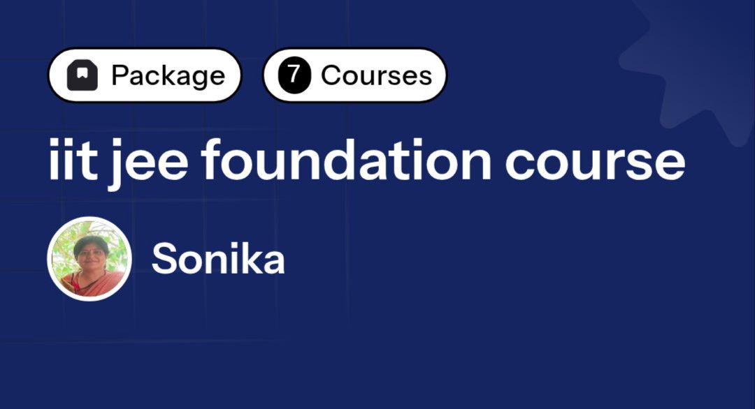IIT JEE Crash Course