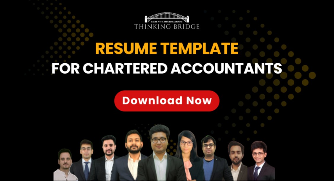 Resume Template for CAs