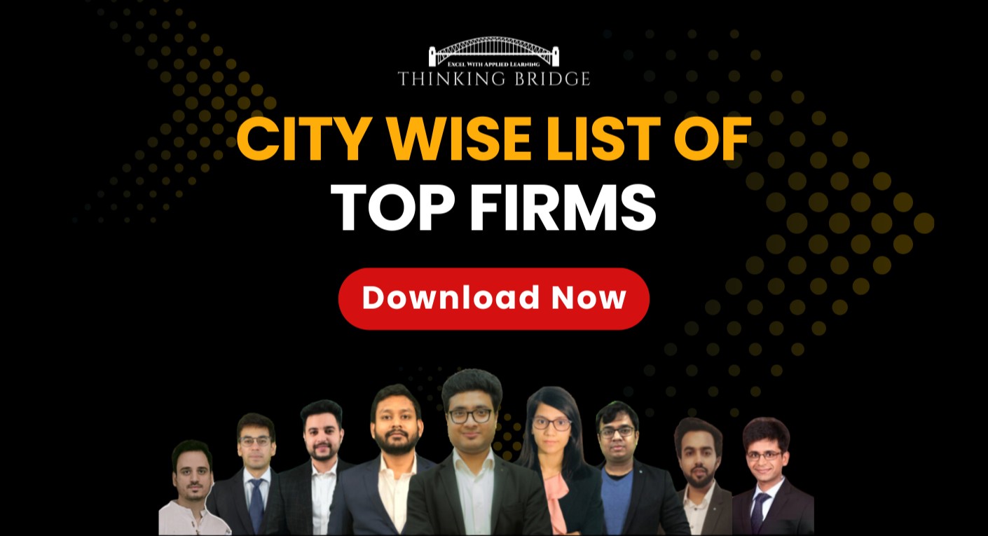 City Wise List of Top CA Firms In India 2025