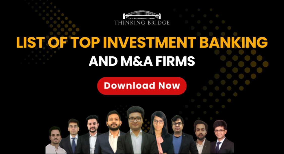 List of Top Investment Banking and M&A Firms