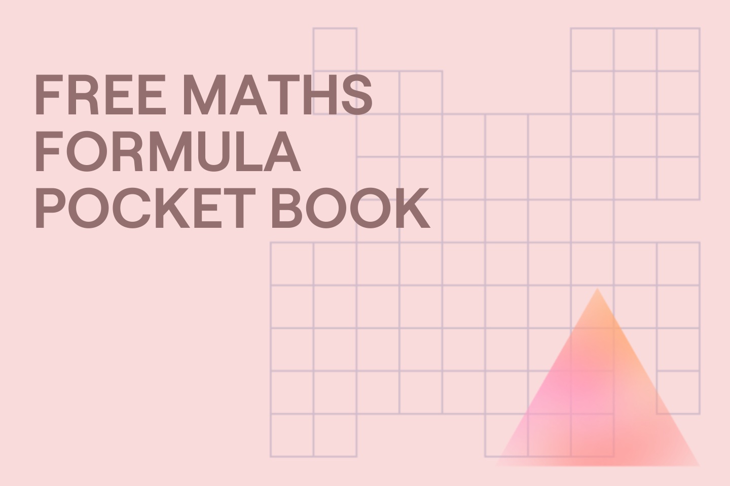 FREE MATHS FORMULA POCKET BOOK