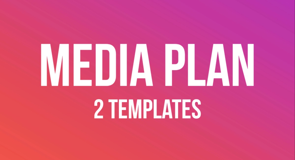 Media Planning Templates