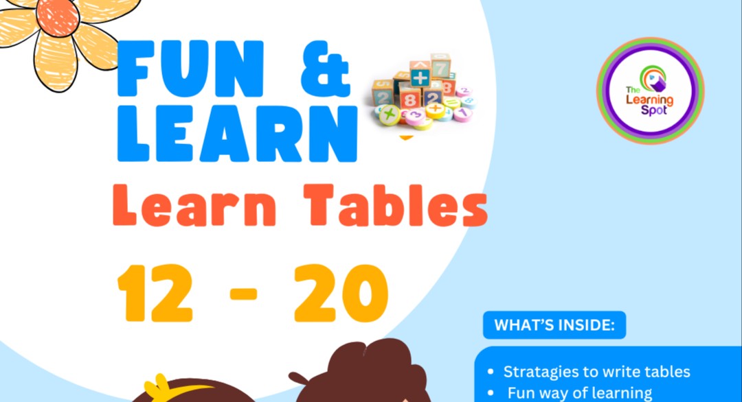 Multiplication Tables 11 - 20
