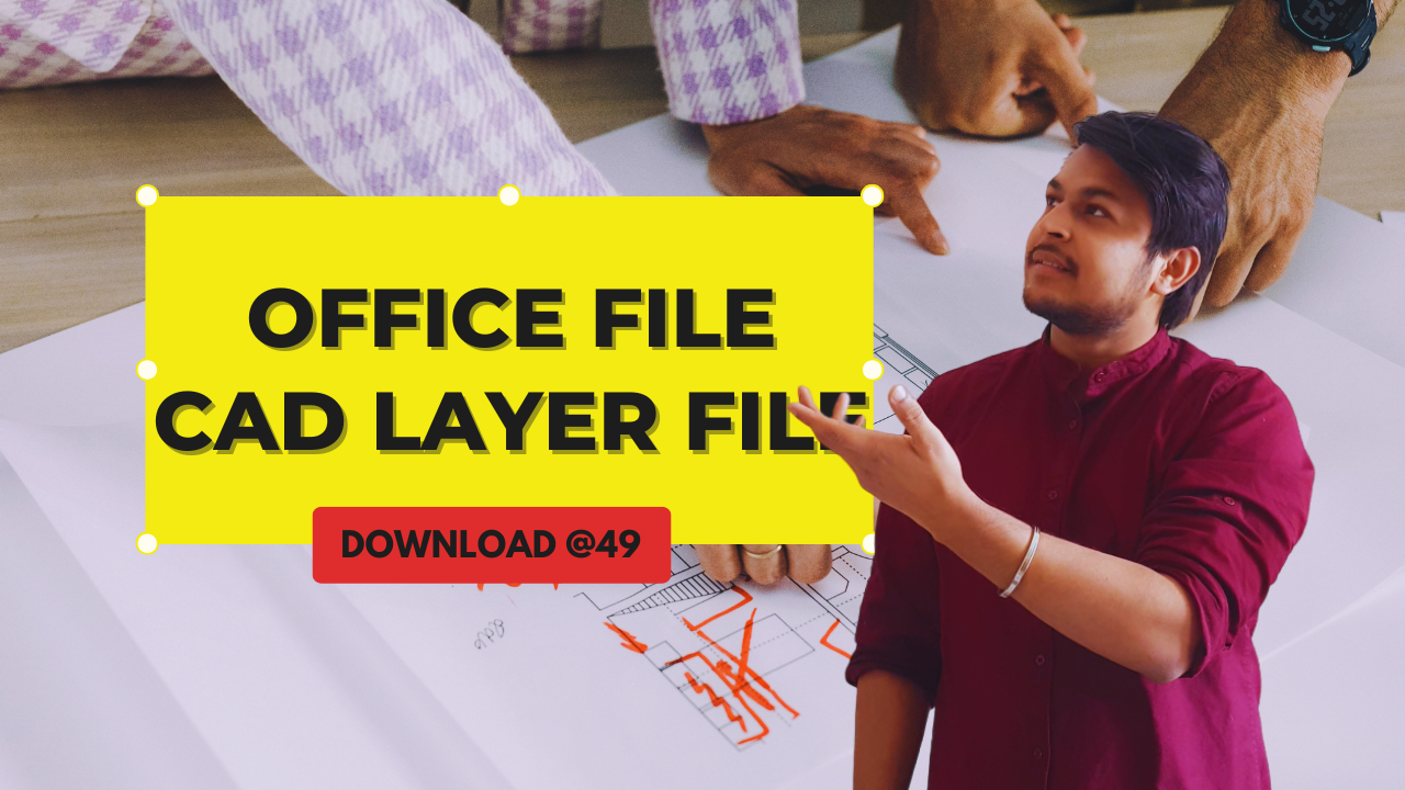Professional Architecture CAD Layer File