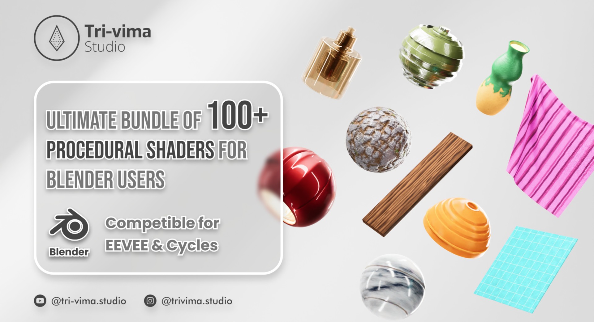 Ultimate Bundle of 100+ Procedural Shaders