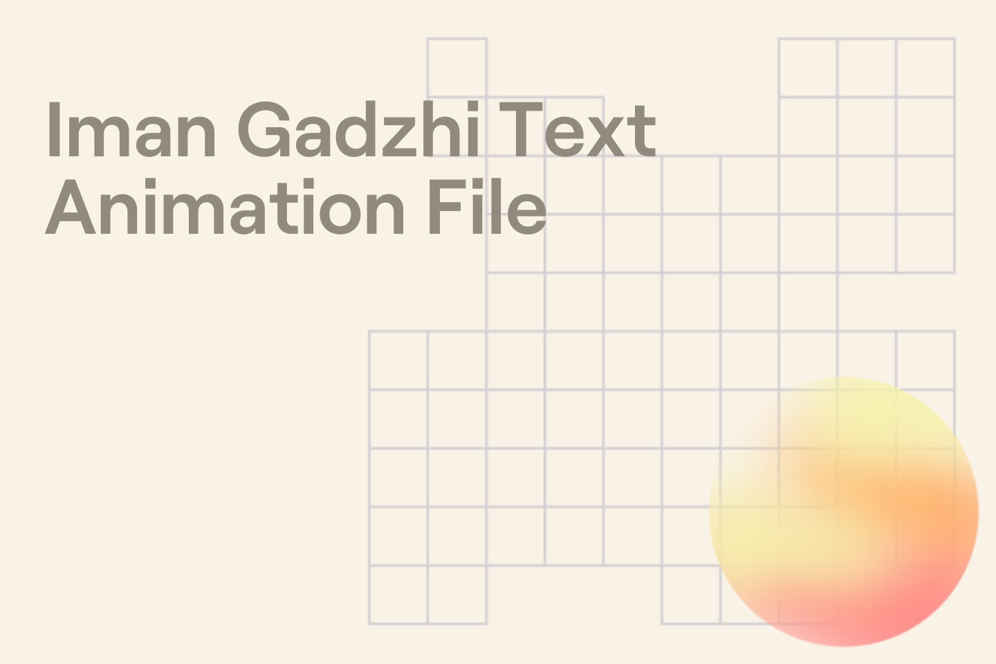 Iman Gadzhi Text Animation File