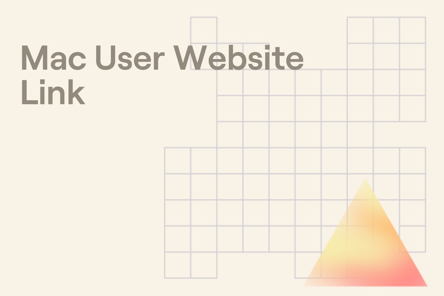 Mac User Website Link