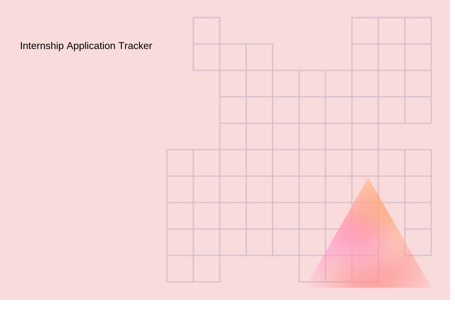 Internship Application Tracker