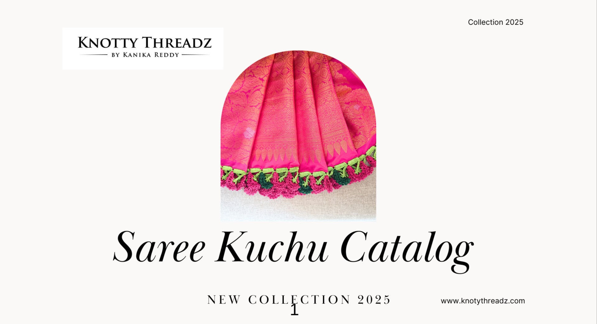 Saree Kuchu or Saree Tassels Catalog : E- Book