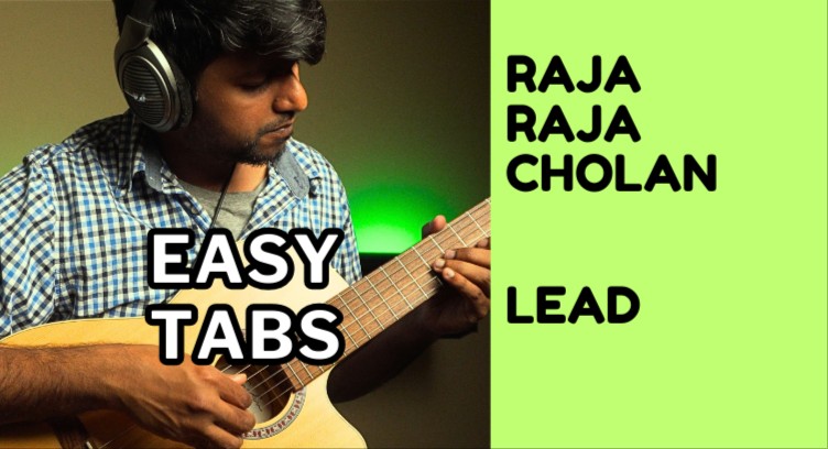 Raja Raja Chozhan | Lead/Melody | Guitar Tabs | Easy