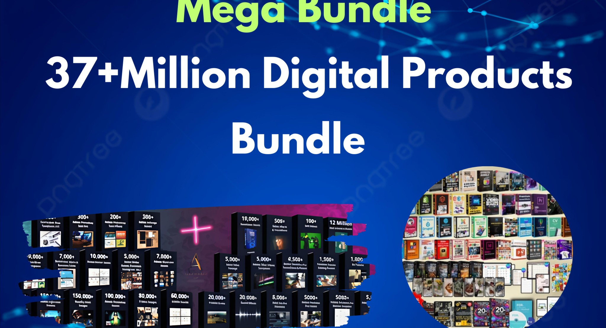 37+Million Digital Products bundle Million