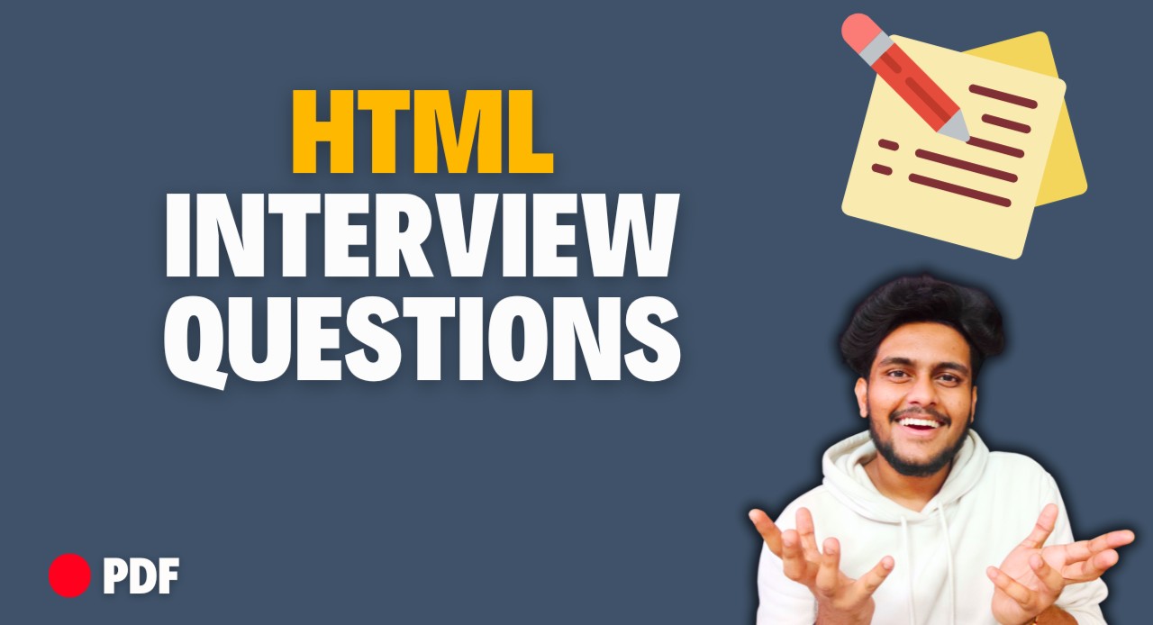 HTML Interview Questions
