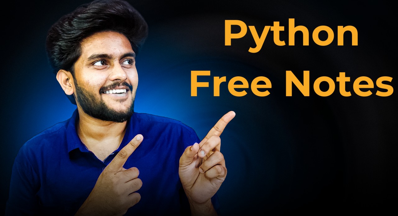 Python Free Notes