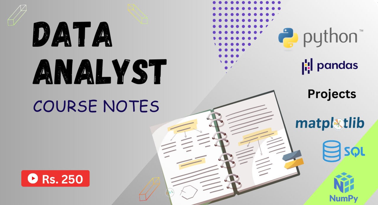 Python - Data Analysis Course Notes