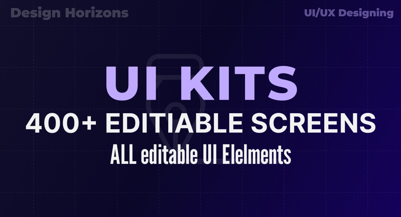 Pro UI Kit: 400+ Screens & 1000+ Elements