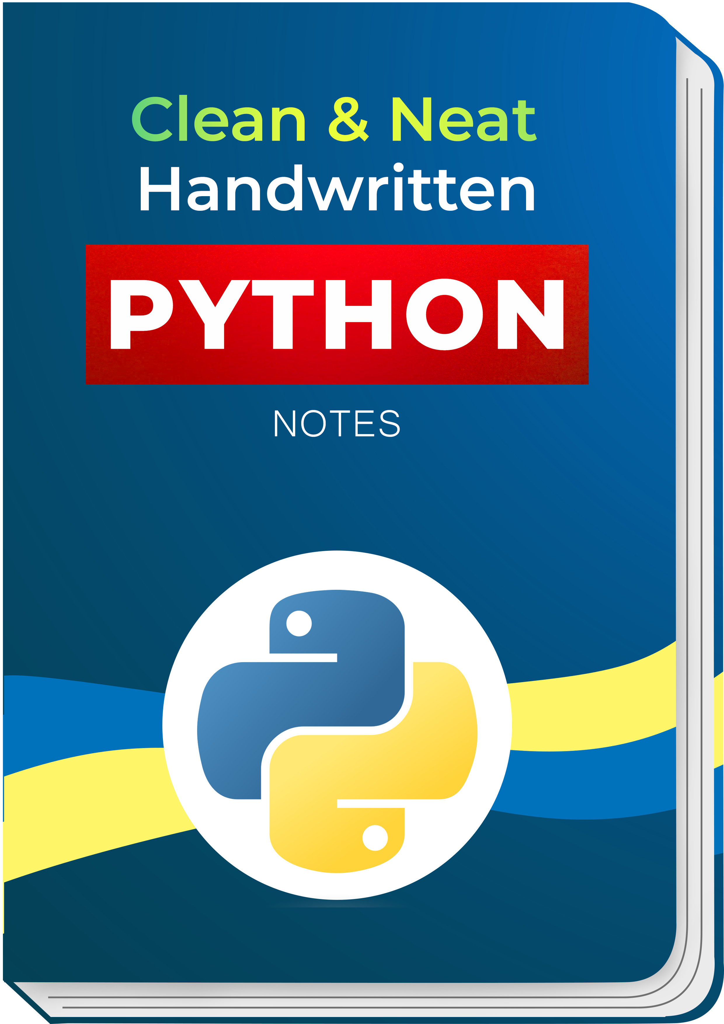 Python Handwritten Notes Premium