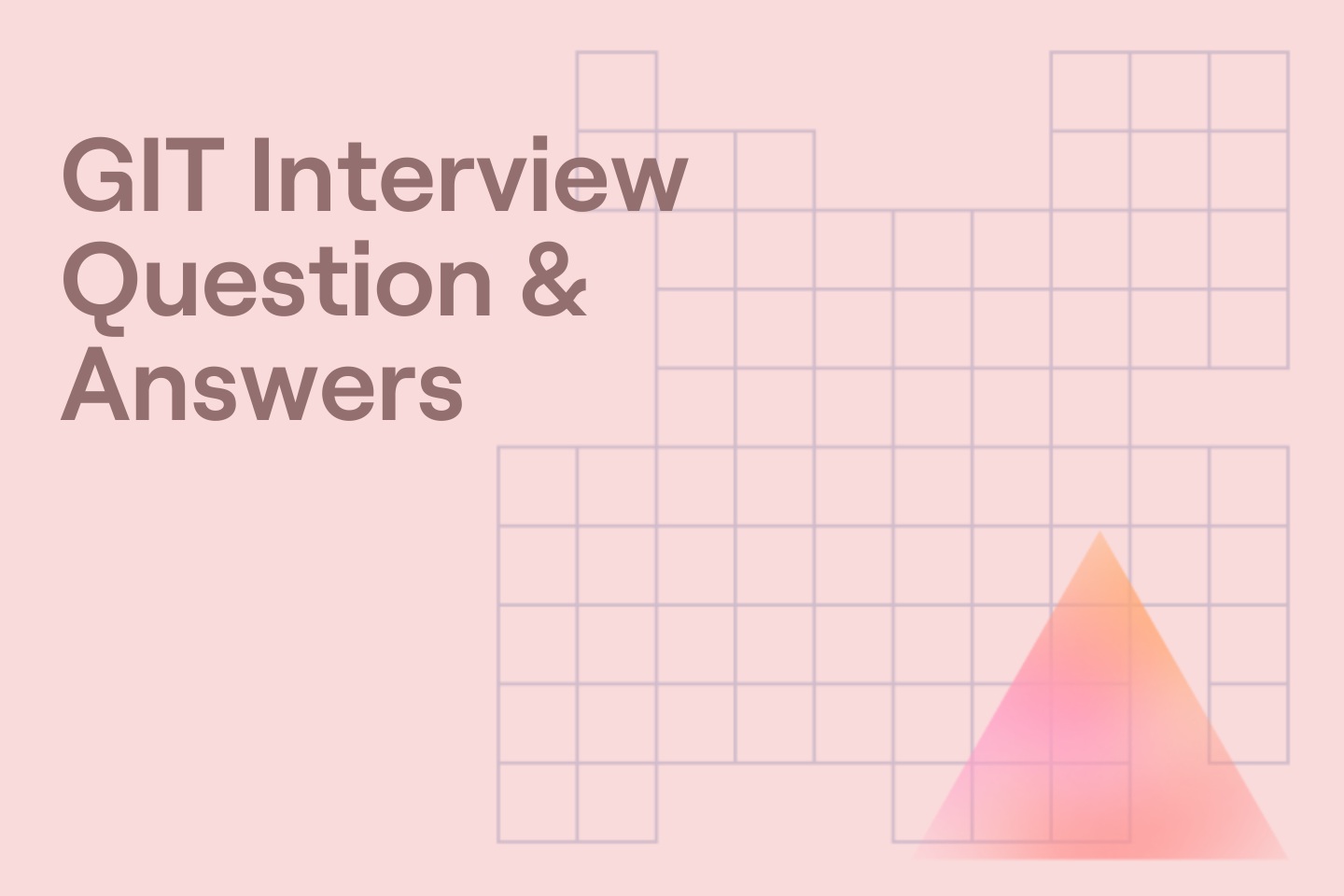 GIT Interview Question & Answers