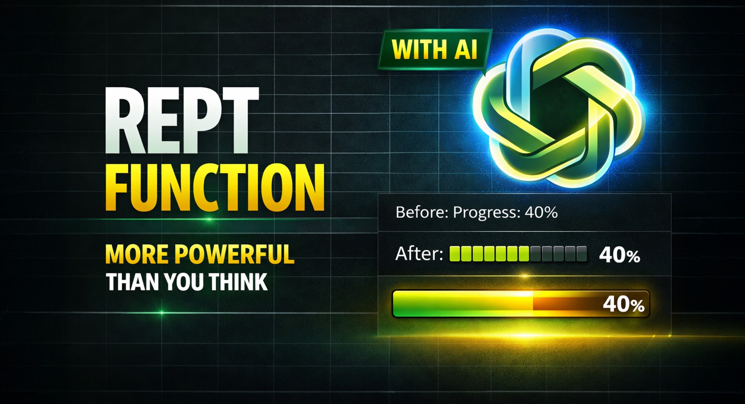 REPT function Guide Sheet & Practice File