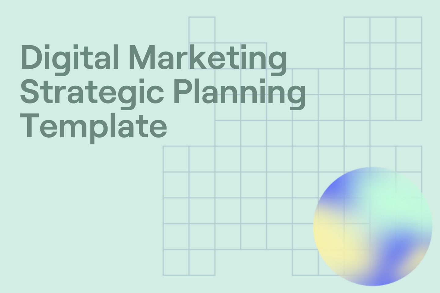Digital Marketing Strategic Planning Template digital-marketing-strategic-planning-template