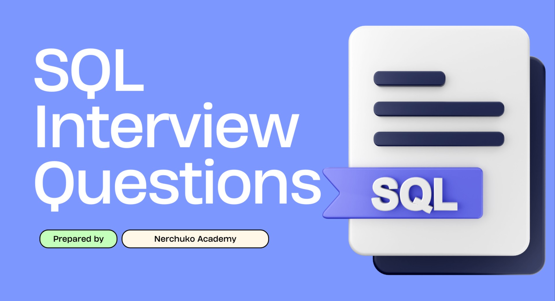 SQL Interview Questions